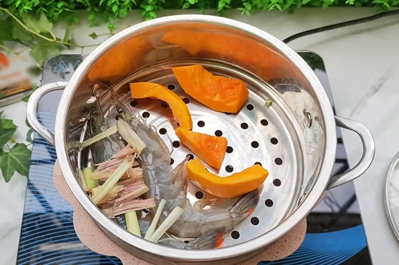 Chia sẻ 3 công thức nấu cháo tôm bí đỏ (hình 10)