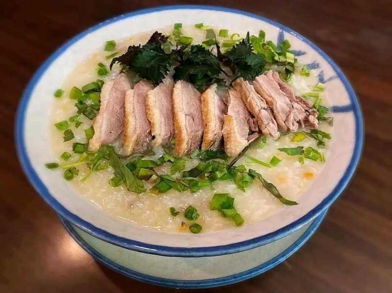 Cháo vịt bao nhiêu calo 8