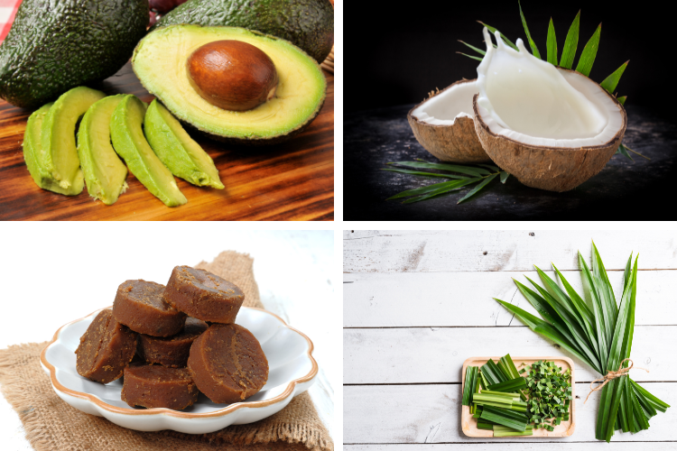 Chè bơ viên nước cốt dừa hình 2