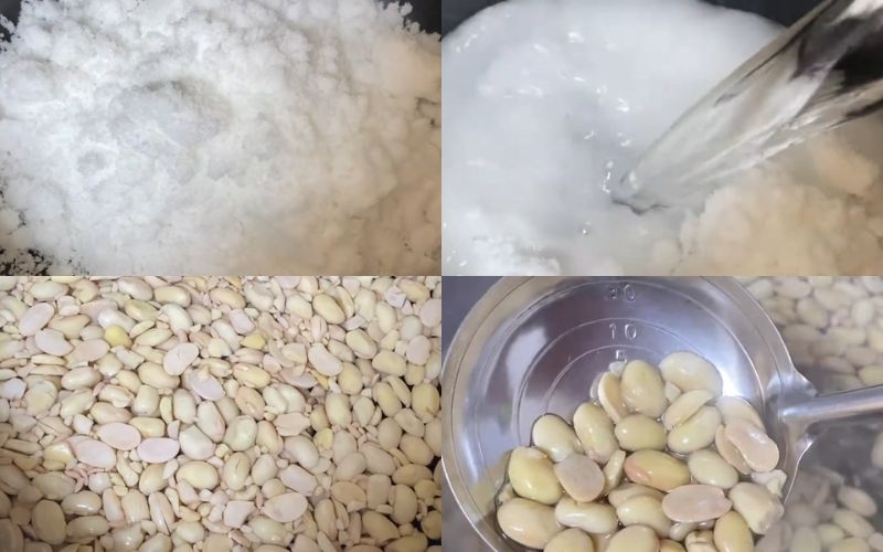 Nấu chè đậu nành