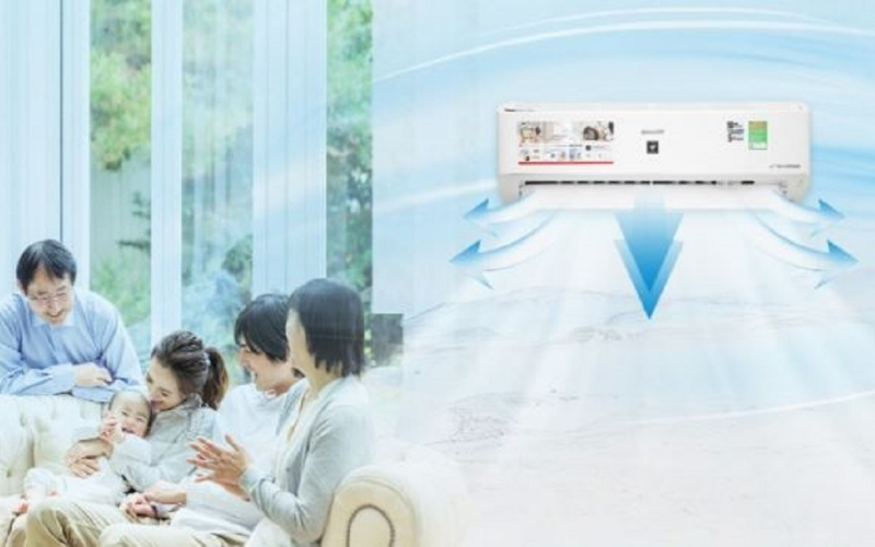 Chế độ Dry của máy lạnh Sharp (hình 5)