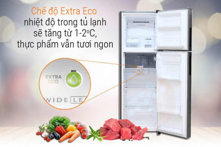 chế độ eco tủ lạnh sharp 1