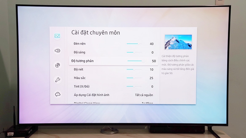 Chế độ h&igrave;nh ảnh mặc định của TV ảnh 1