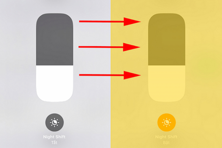 chế độ Night Shift 3