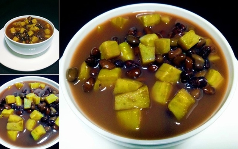 Chè khoai lang đậu đen 8