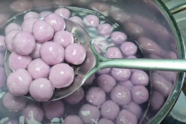chè khoai môn bột báng 4