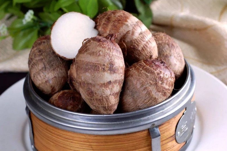 chè khoai môn nếp cẩm 2