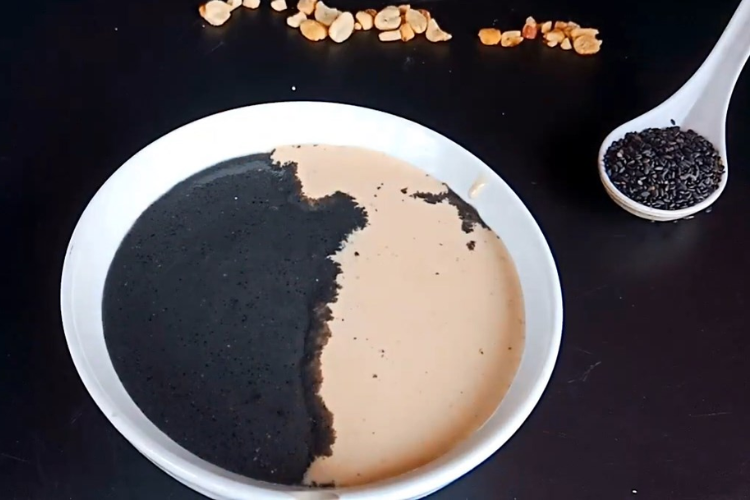 chè mè đen đậu phộng 1