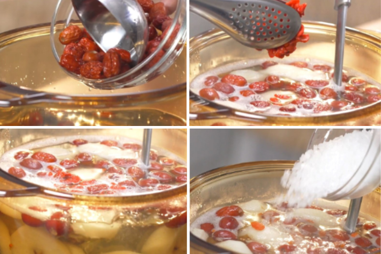 chè trái lê táo đỏ 4