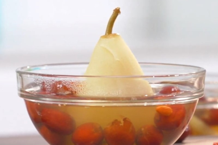 chè trái lê táo đỏ 5