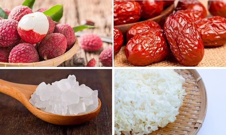 Chè vải nấm tuyết (Hình 1)