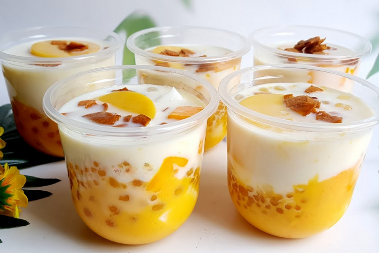 chè xoài pudding 2