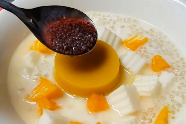 chè xoài pudding 9