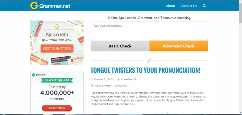 grammar newsletter