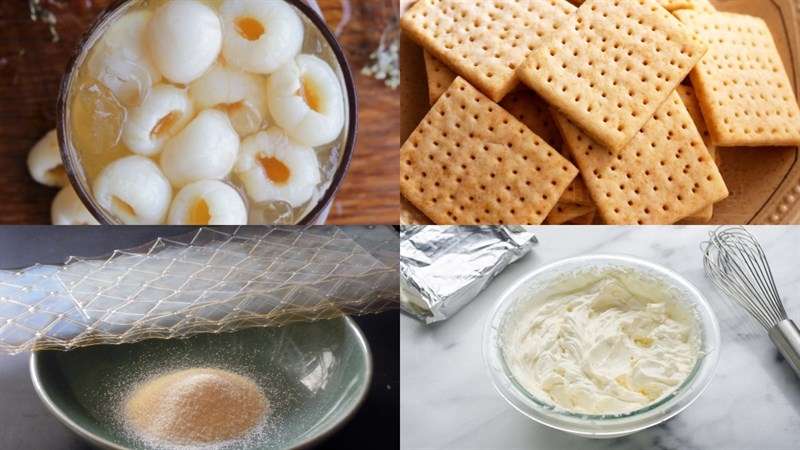cheesecake trái vải ảnh 1