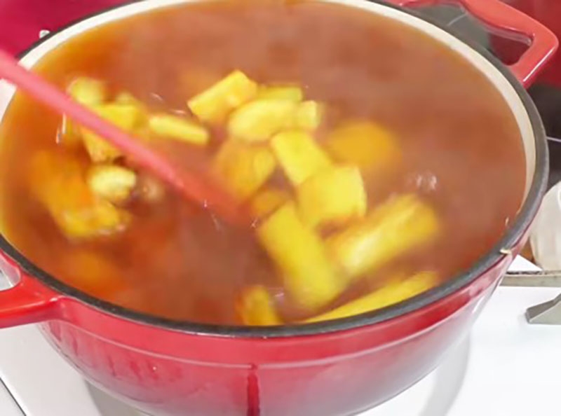 Chia sẻ cách nấu chè sắn nóng (hình 7)