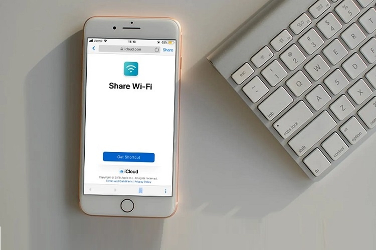 chia sẻ Wi-Fi không cần mật khẩu iPhone/iPad 9