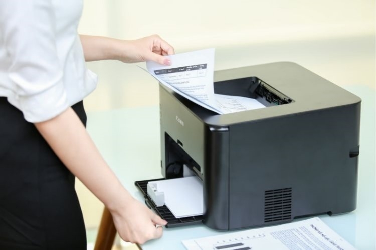 chỉnh độ đậm nhạt của máy in canon ảnh 4