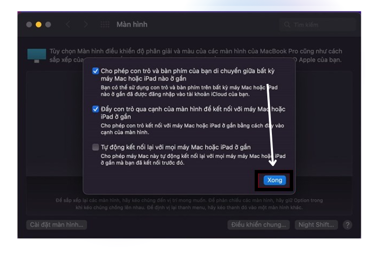 chỉnh tần số quét màn hình macbook 4