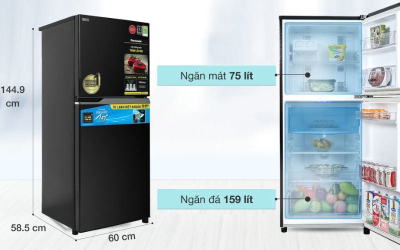Chọn mua tủ lạnh Panasonic cho sinh viên dưới 300 lít