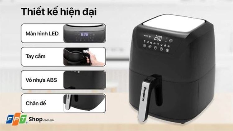 Chọn nồi chiên không dầu dễ vệ sinh (ảnh 2)