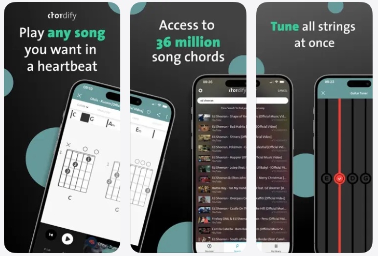 Chordify: Song Chords & Tuner 5