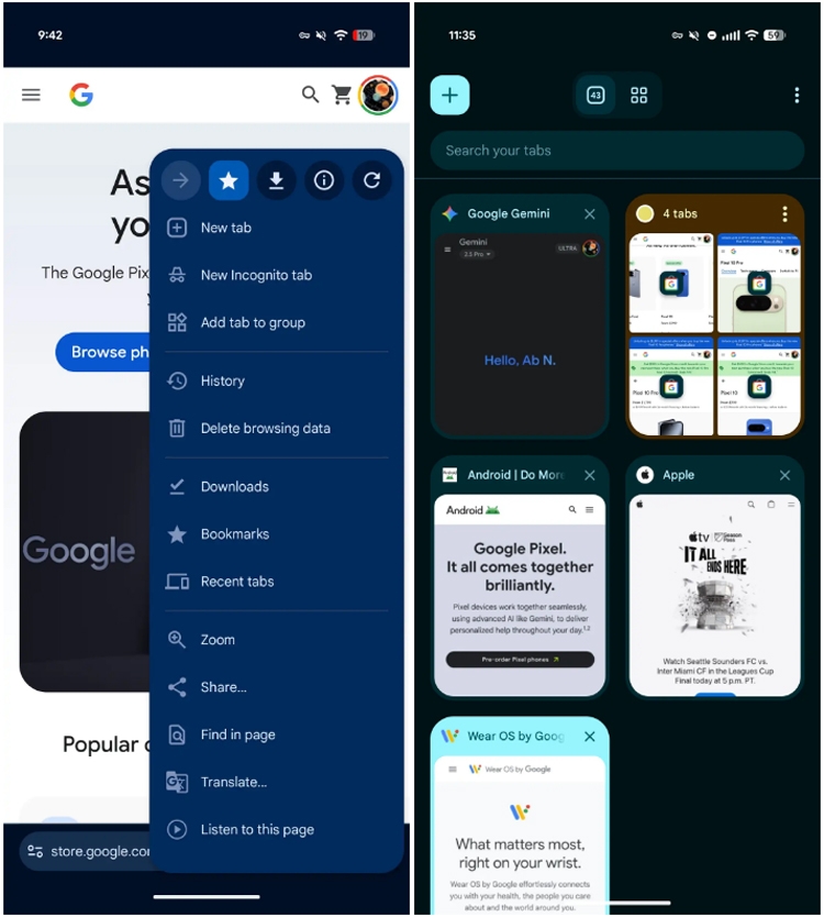 Chrome cho Android chính thức nhận giao diện M3 Expressive mới
