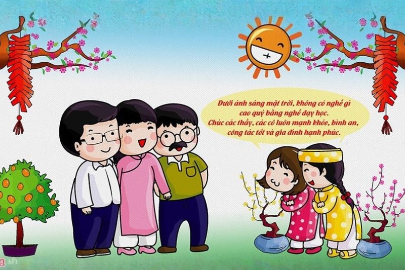 Chúc Tết 2026 thầy cô ảnh 5