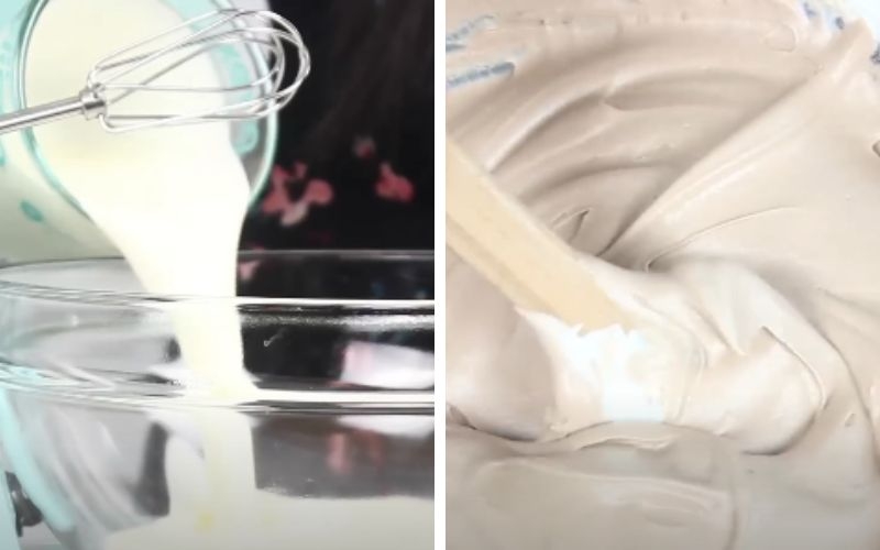 Làm lớp kem Nutella