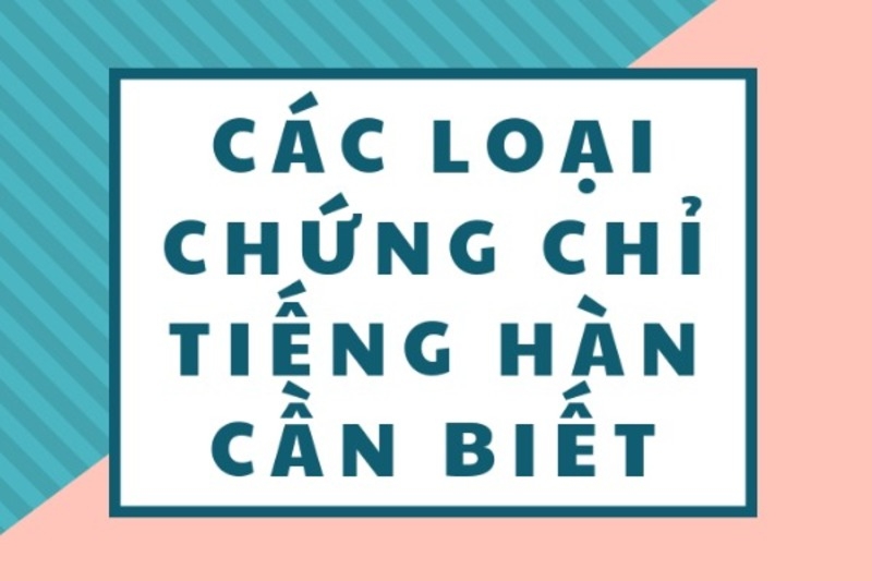 Chứng chỉ tiếng Hàn 1
