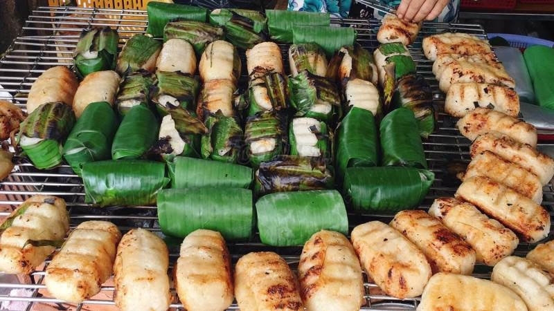 Chuối nướng bao nhiêu calo hình 1