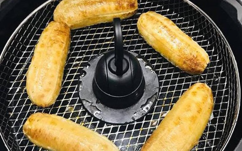 Nướng chuối sáp