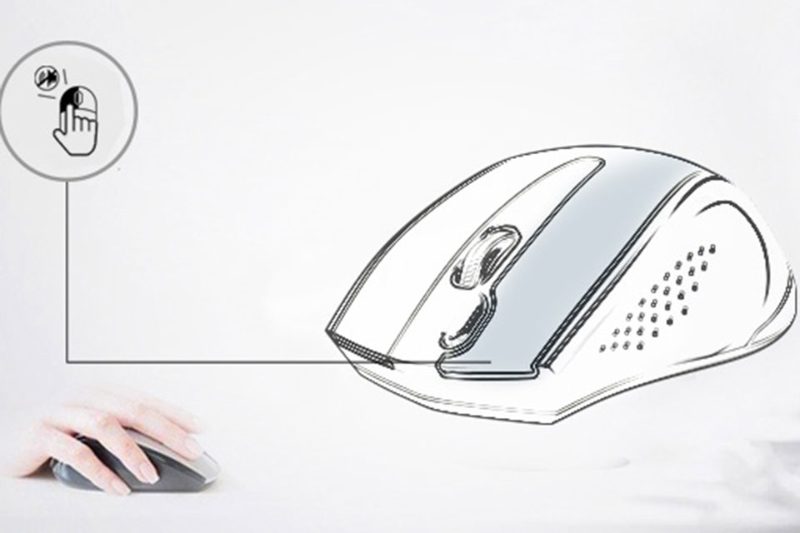Chuột A4Tech yên tĩnh tuyệt đối tập trung tối đa