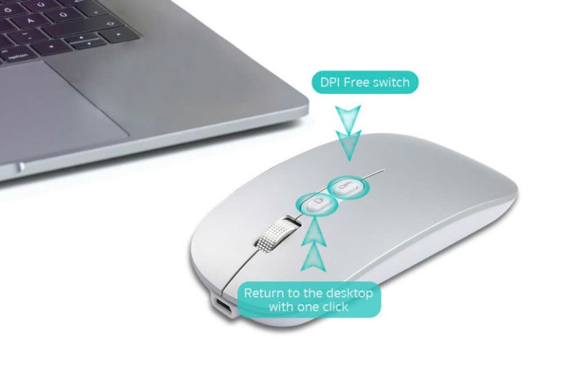 Chuột Coteci tùy chỉnh độ nhạy DPI linh hoạt