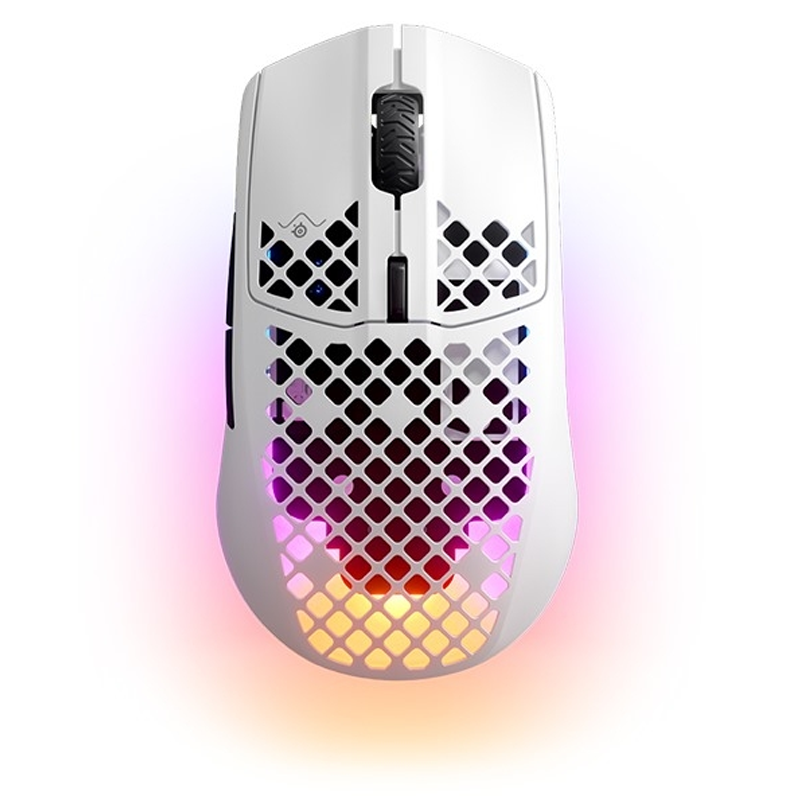 Chuột gaming không dây Steelseries Aerox 3 Wireless Snow