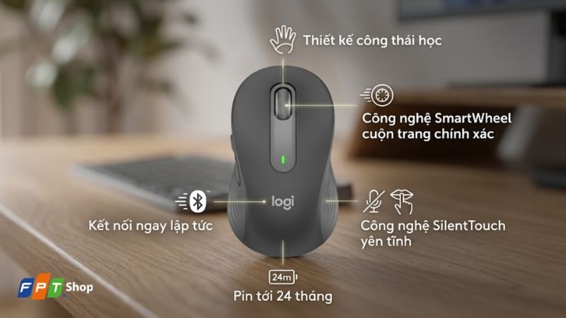 Chuột không dây Logitech M650