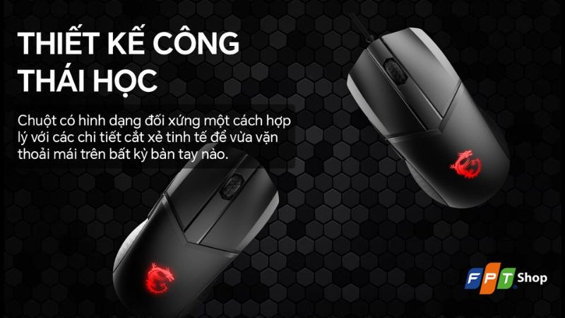 Chuột không dây MSI Multi-connect GM41 Lightweight