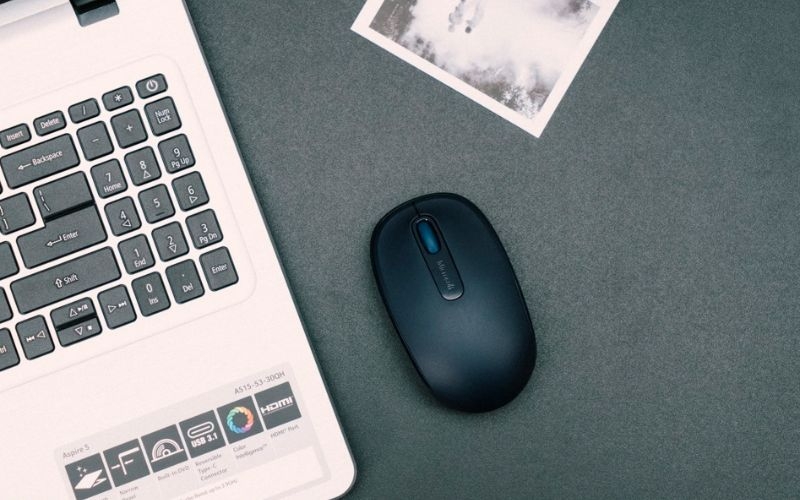 thiết kế nhỏ gọn của chuột microsoft
