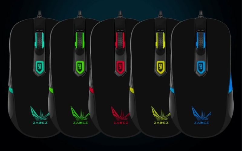 chuột Zadez tích hợp đèn LED RGB
