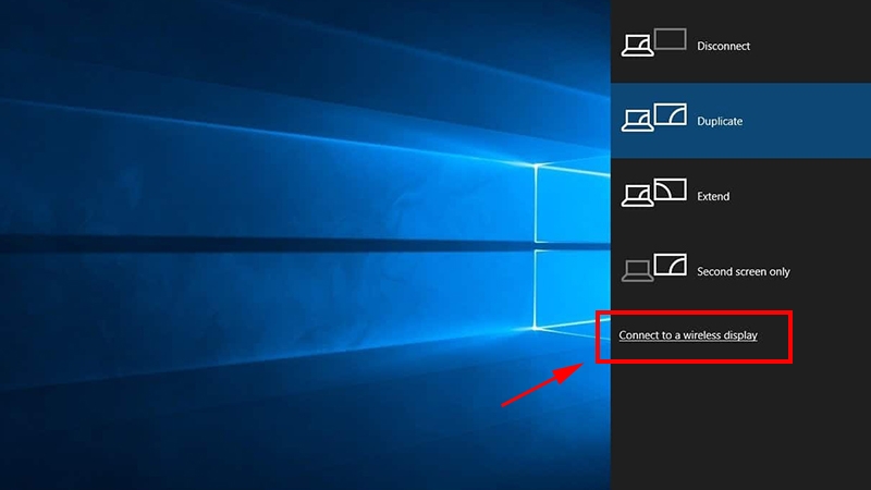 chuyen che do man hinh may chieu tren windows