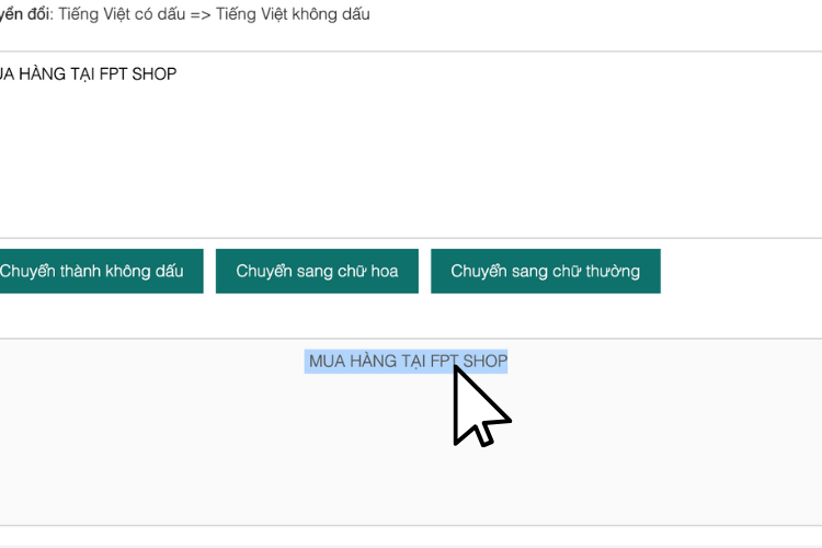 chuyển chữ hoa thành chữ thường online hình 6