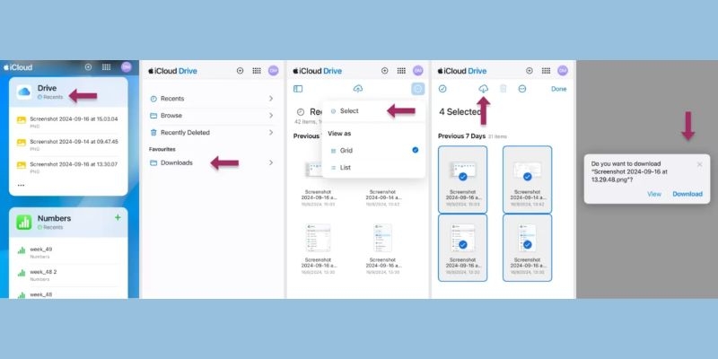 Chuyển dữ liệu iCloud sang Google Drive trên iPhone qua iCloud.com