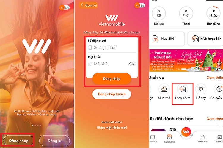 Chuyển eSIM Vietnamobile online (Hình 3)