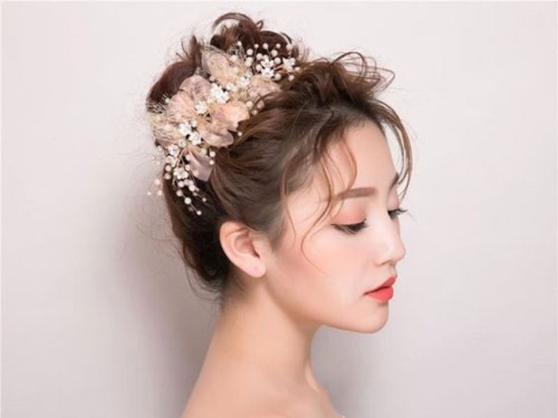 cô dâu tóc ngắn 3