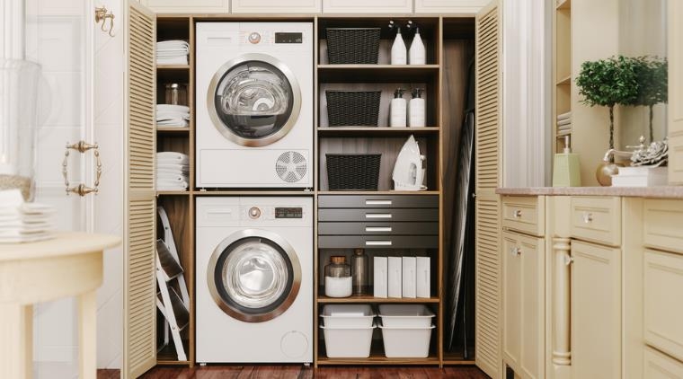 C&oacute; n&ecirc;n đặt trực tiếp m&aacute;y sấy l&ecirc;n m&aacute;y giặt ảnh 3