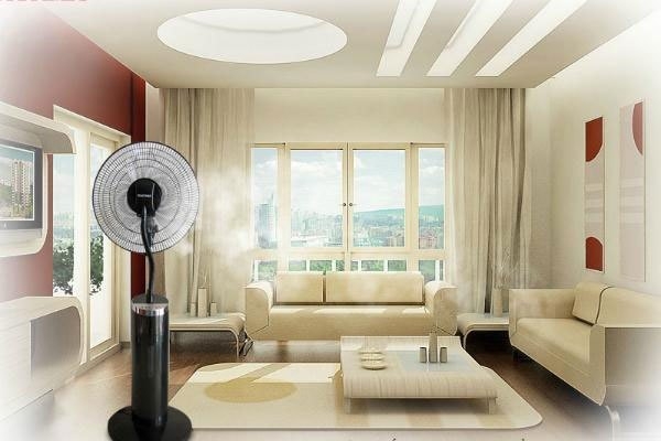 có nên dùng quạt phun sương trong phòng kín 1