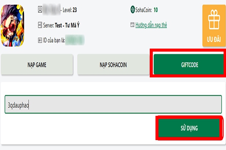 code 3Q Đấu Pháo hình 5