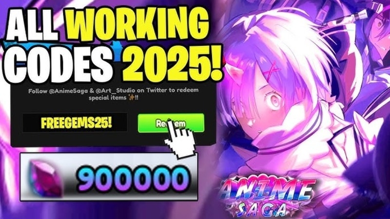 code Anime Saga mới nhất