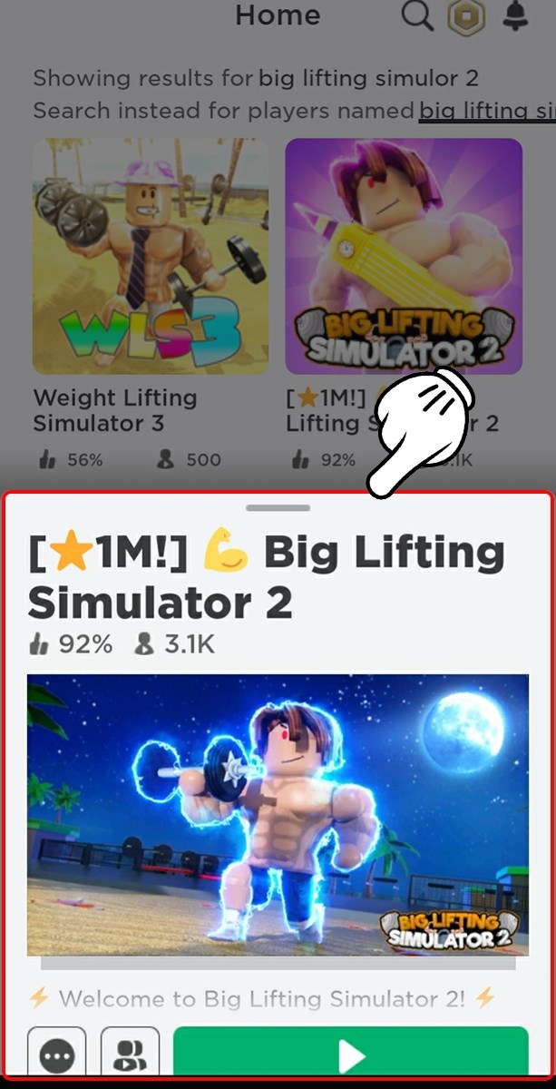 code Big Lifting Simulator 2 hình 2