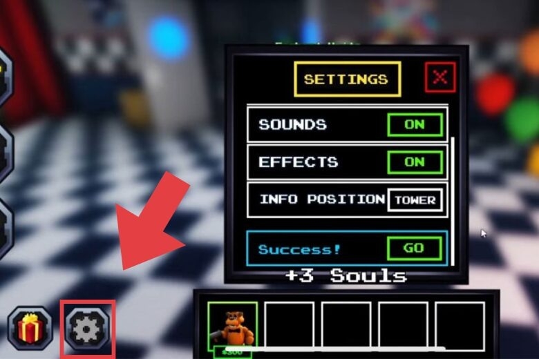 Code Five Nights TD 2